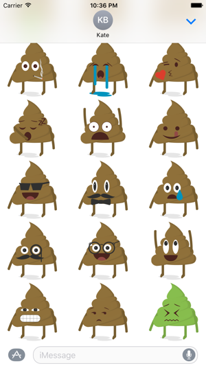 Poop Emoji Stickers(圖3)-速報App