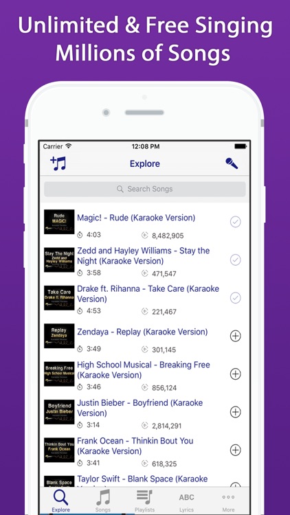 Sing Karaoke - Unlimited Songs