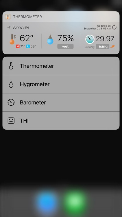 Thermo-Hygrometer (Barometer, Feels Like, THI) screenshot-4
