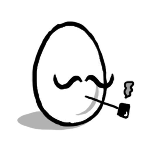 Mr. Egg Sticker
