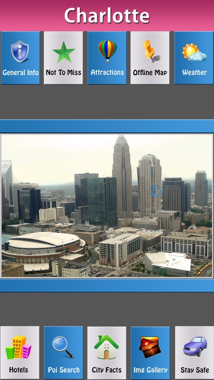 Charlotte Offline Map Travel Guide