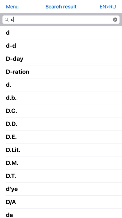 English-Russian dictionary +