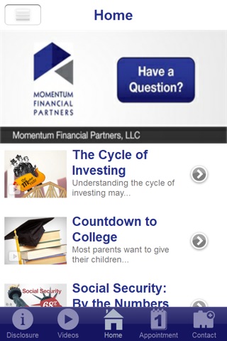 Momentum Financial Partners, LLC. screenshot 2