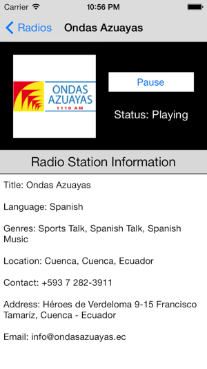 Ecuador Radio Live Player (Quito / Spanish / Equador)(圖4)-速報App