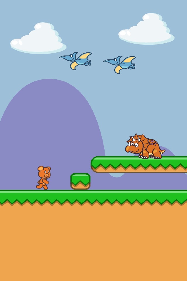 Bear Rider: Dinosaur World - Free Dinosaur Game for Kids screenshot 3
