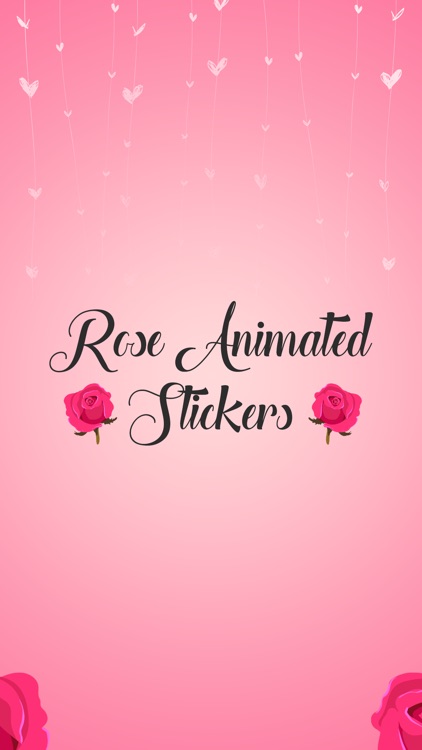 Animated Rose Day Stickers