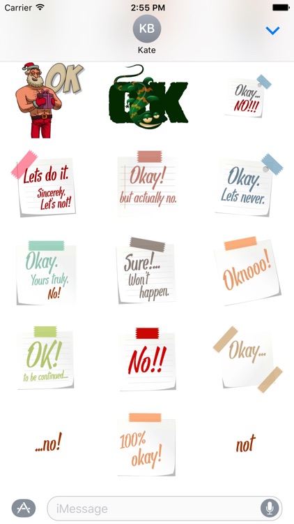 OK Stickers