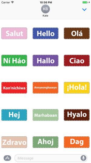 Say Hello - Multi Lingo Animated Stickers(圖3)-速報App