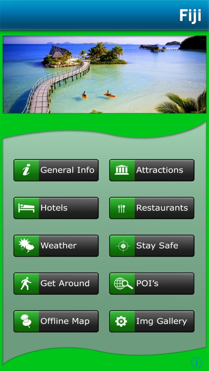 Fiji Islands Offline Map Travel Guide