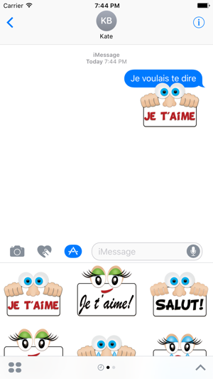 Autocollants pour iMessage en français(圖2)-速報App