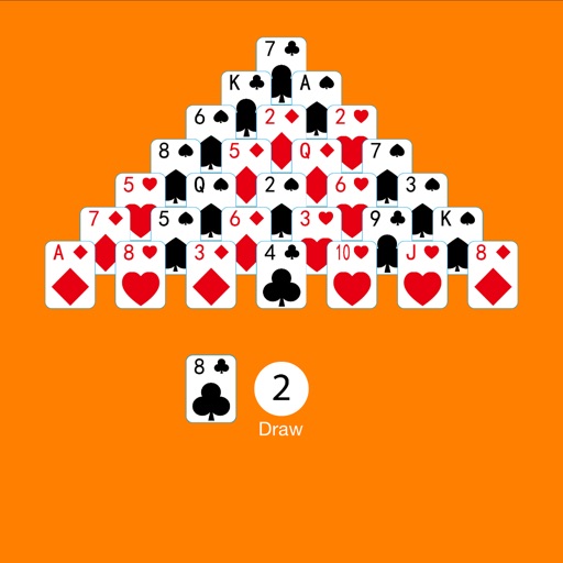 Pyramid Solitaire Basic iOS App