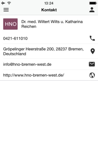 HNO-Praxis Wilts & Reichen screenshot 4