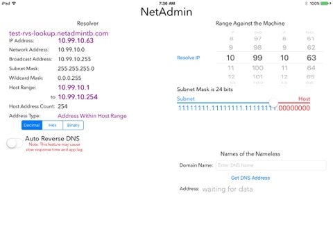 NetAdmin Toolbox screenshot 2