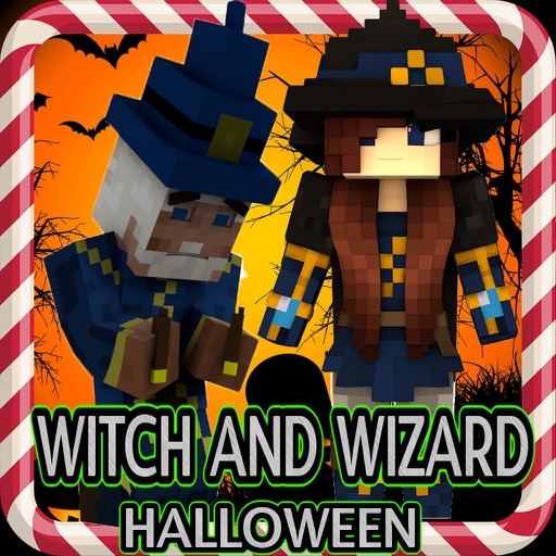 Witch and Wizard of Halloween Lucky Block