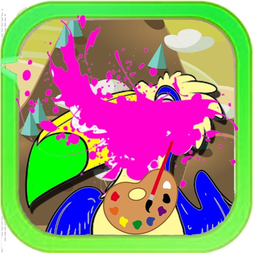 Color For Kids Game Toucan Sam Version iOS App