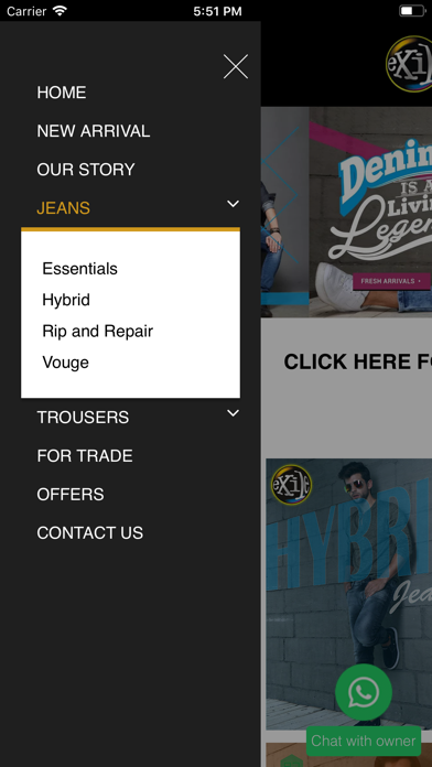 Exile Jeans screenshot 3