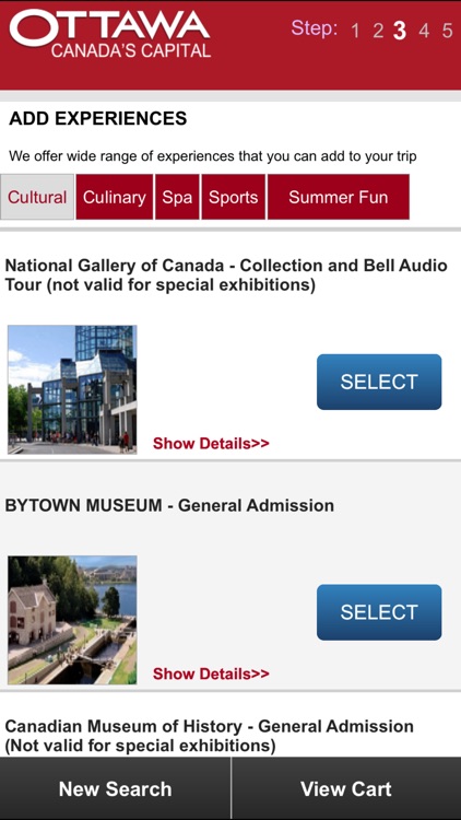 Ottawa Tourism Reservations