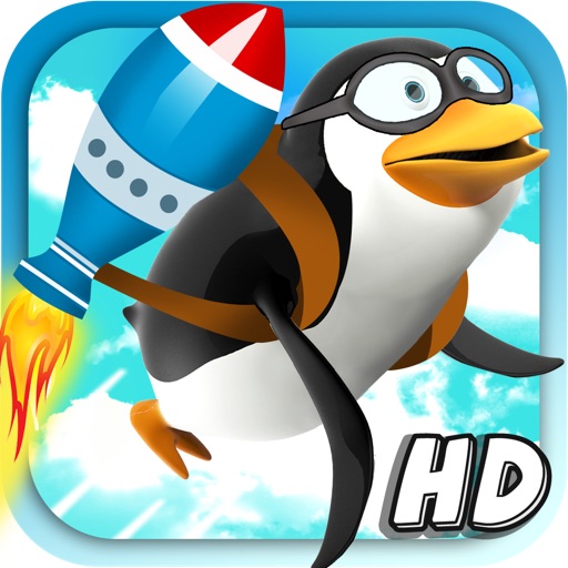 Impossible Rocket Penguin Snow Jumping Free - Flappy Bird Edition icon