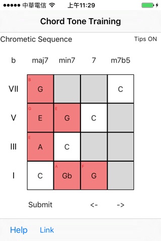 Chord Tone Training screenshot 4