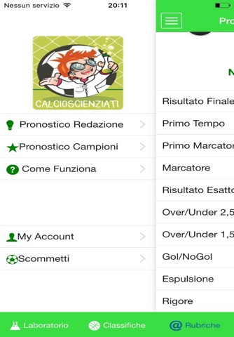 Calcio Scienziati screenshot 2