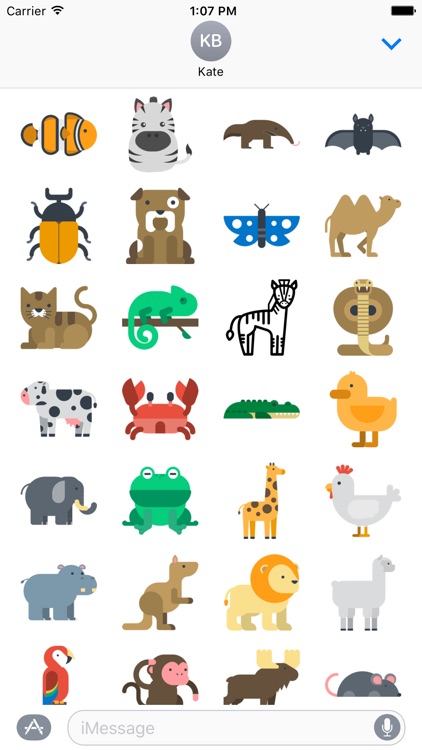 Animal Sticker Set screenshot-4