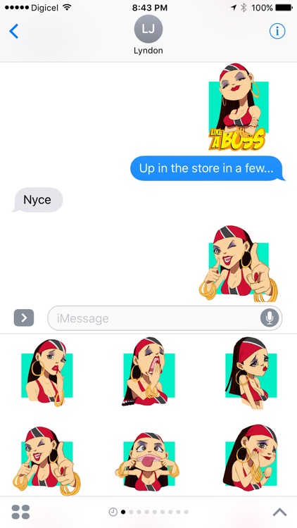 Destra - Lucy Stickers
