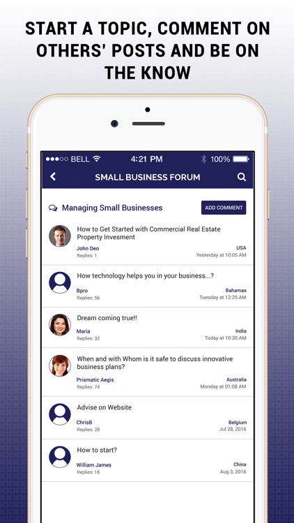 Small Business Forum and Ideas screenshot-3