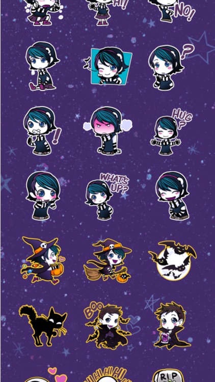 Anna Blue - Chat Stickers