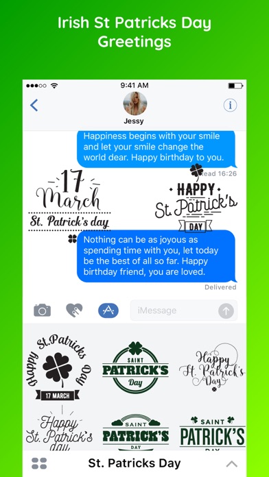 St. Patrick's Day Sticker Emo screenshot 2