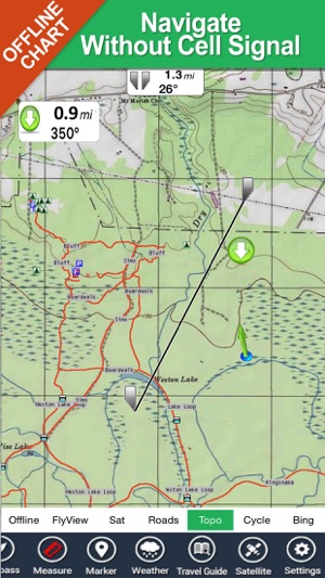 Glen Canyon National Area - GPS Map Navi