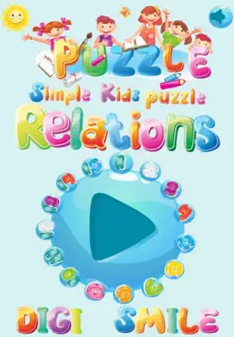 Game screenshot Simple Kids Puzzle -Relations hack