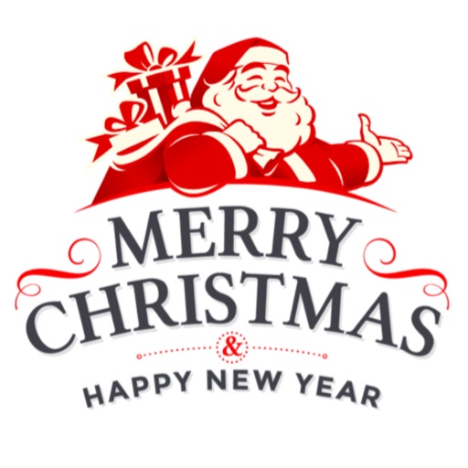 Happy Christmas & New Year Stickers for Pictures icon