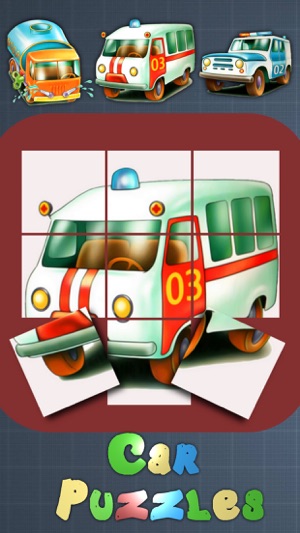 Educational puzzles for kids Cars Lite(圖1)-速報App