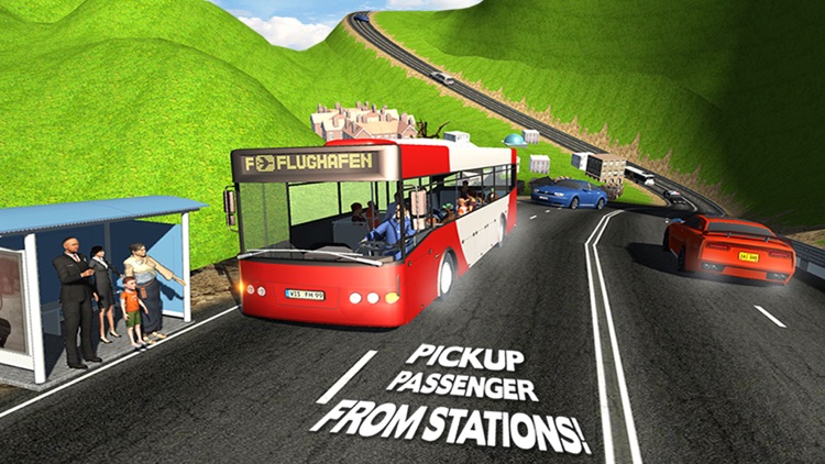 City Coach Bus Driver Simulator 2016 – Offroad Bus Hill Climbing Adventure screenshot-4