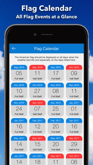 Flag Day - US Flag Calendar(圖3)-速報App