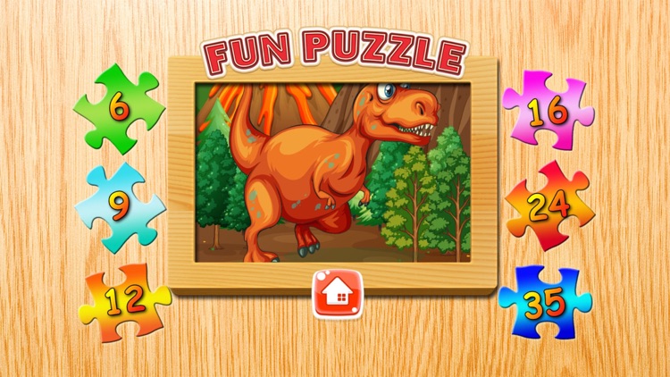 Dinosaur Jigsaw Puzzle - Magic Board Fun for Kids