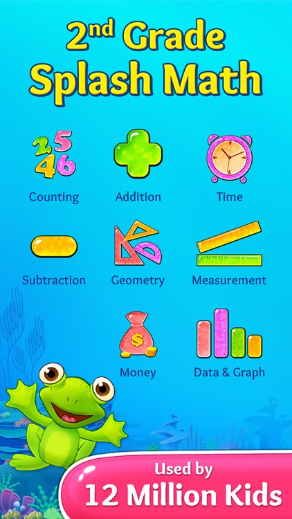 Second Grade Splash Math Common Core Learning Game