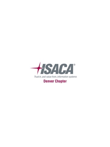 ISACA Denver Chapter App - náhled