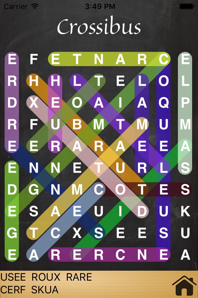 Crossibus - Word Search Puzzle screenshot 3