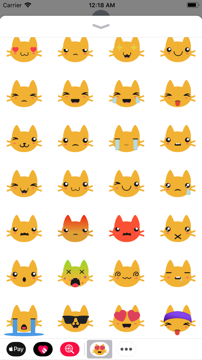 Kitty Emoji Stickers