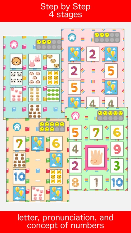 123 study NUMBERS : number learning games / puzzles