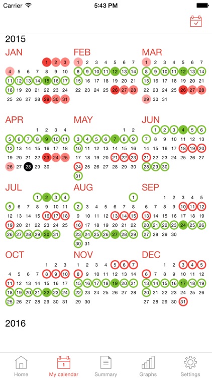 WomanLog S Calendar