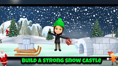 Build A Snow House Simulator screenshot 3