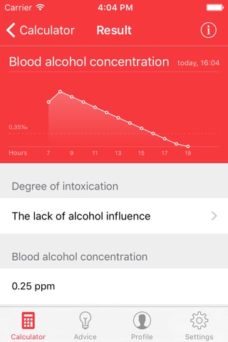 Breathalyzer - alcohol test & alco calculator screenshot 2