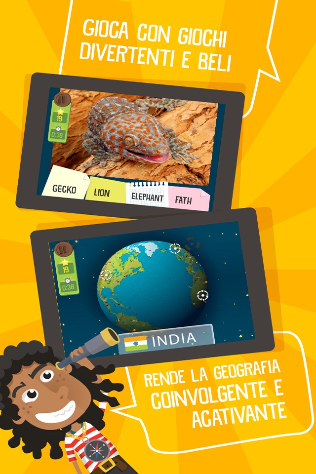 Atlas 3D for Kids – Games to Learn World Geography screenshot 2