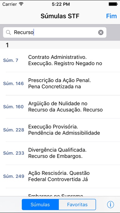 Súmulas STF (Supremo Tribunal Federal) screenshot-3