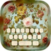 Keyboard –  Vintage : Custom Color & Wallpaper Themes in The Best Designs Collection Style