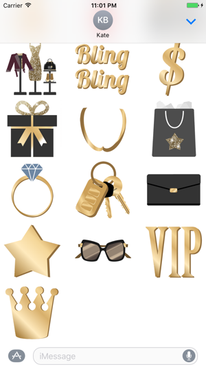 Bling Bling animated Stickers(圖5)-速報App