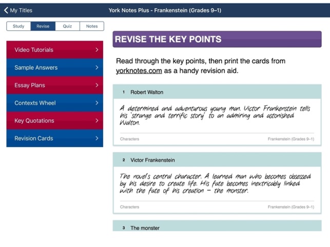 Frankenstein York Notes for GCSE 9-1 for iPad(圖3)-速報App