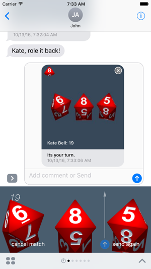 RPG D8 Role-Player Dice for iMessage(圖1)-速報App